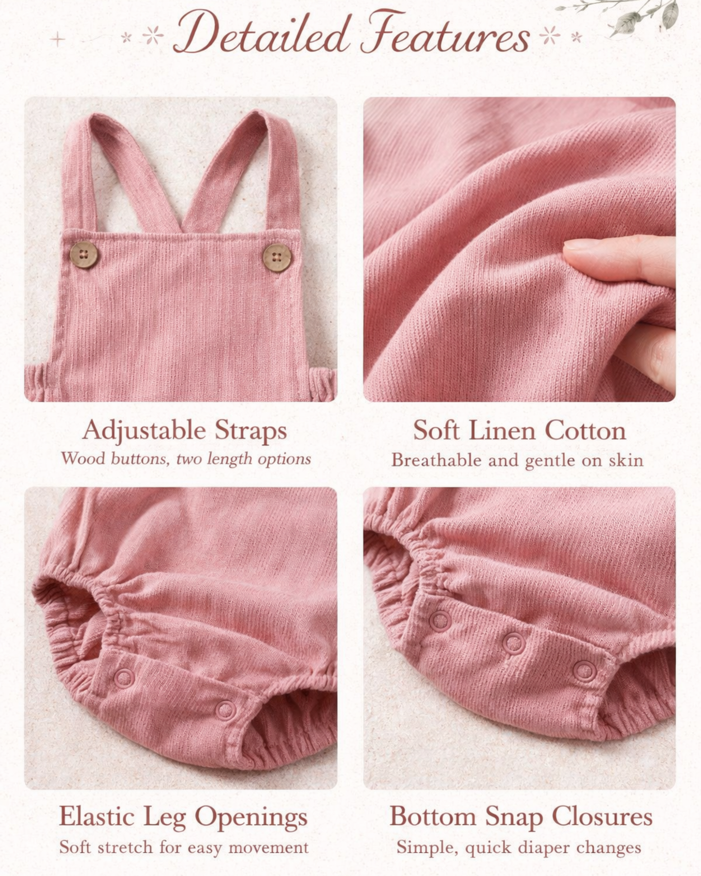 Bodysuits - Summer - Girl & Boy - 3m to 24m 🧸 Velvet Unisex Baby Bodysuit Main