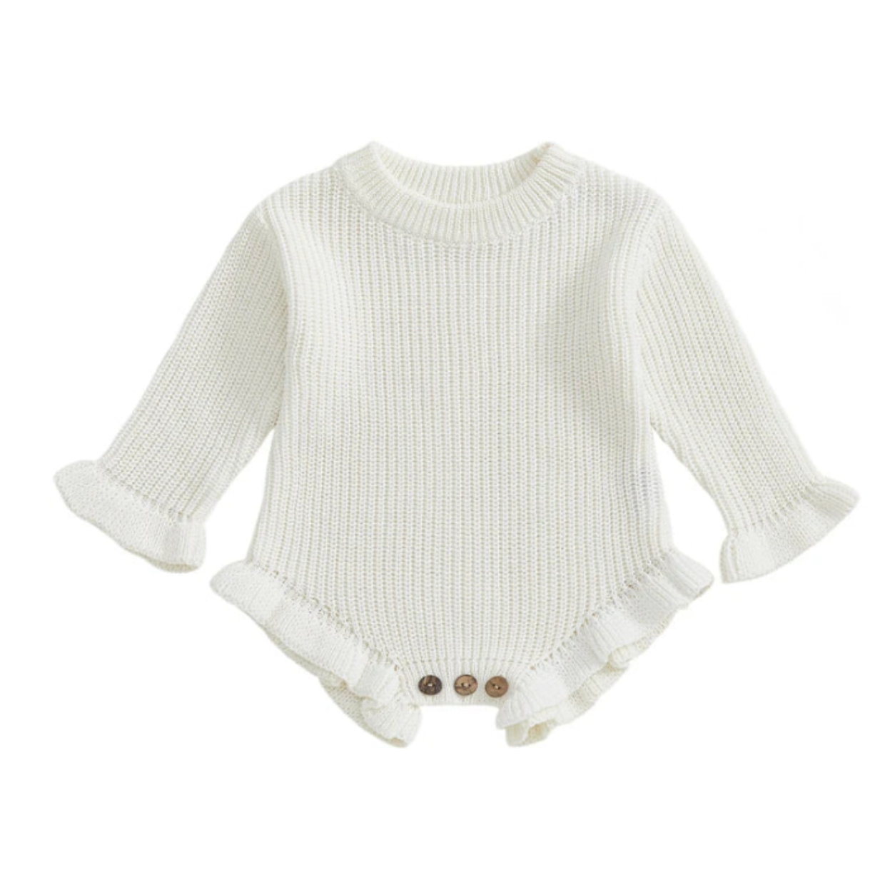 Bodysuits - Autumn - Girl & Boy - 0-12M 🍂 Baby Autumn Knit Cotton Bodysuit