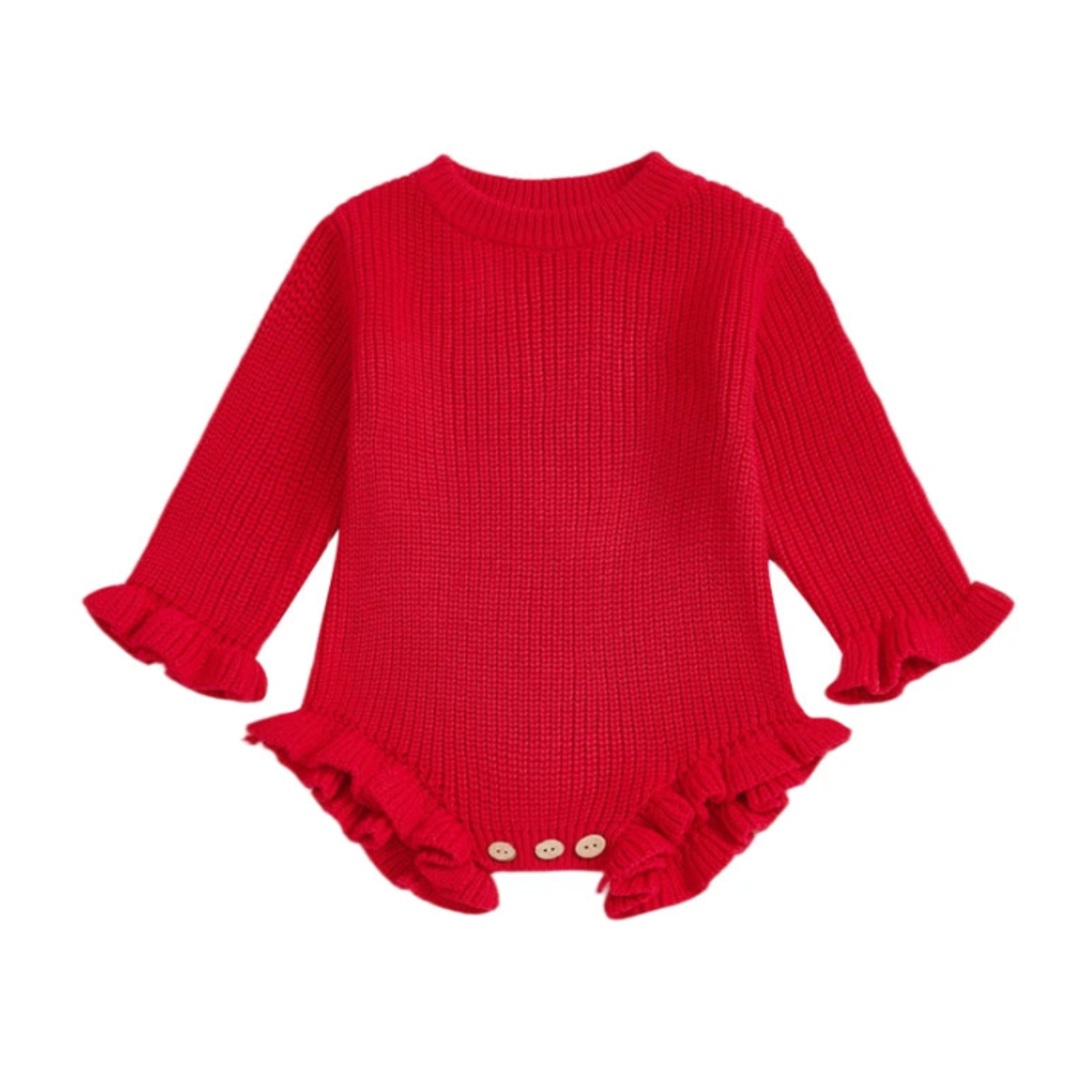 Bodysuits - Autumn - Girl & Boy - 0-12M 🍂 Baby Autumn Knit Cotton Bodysuit