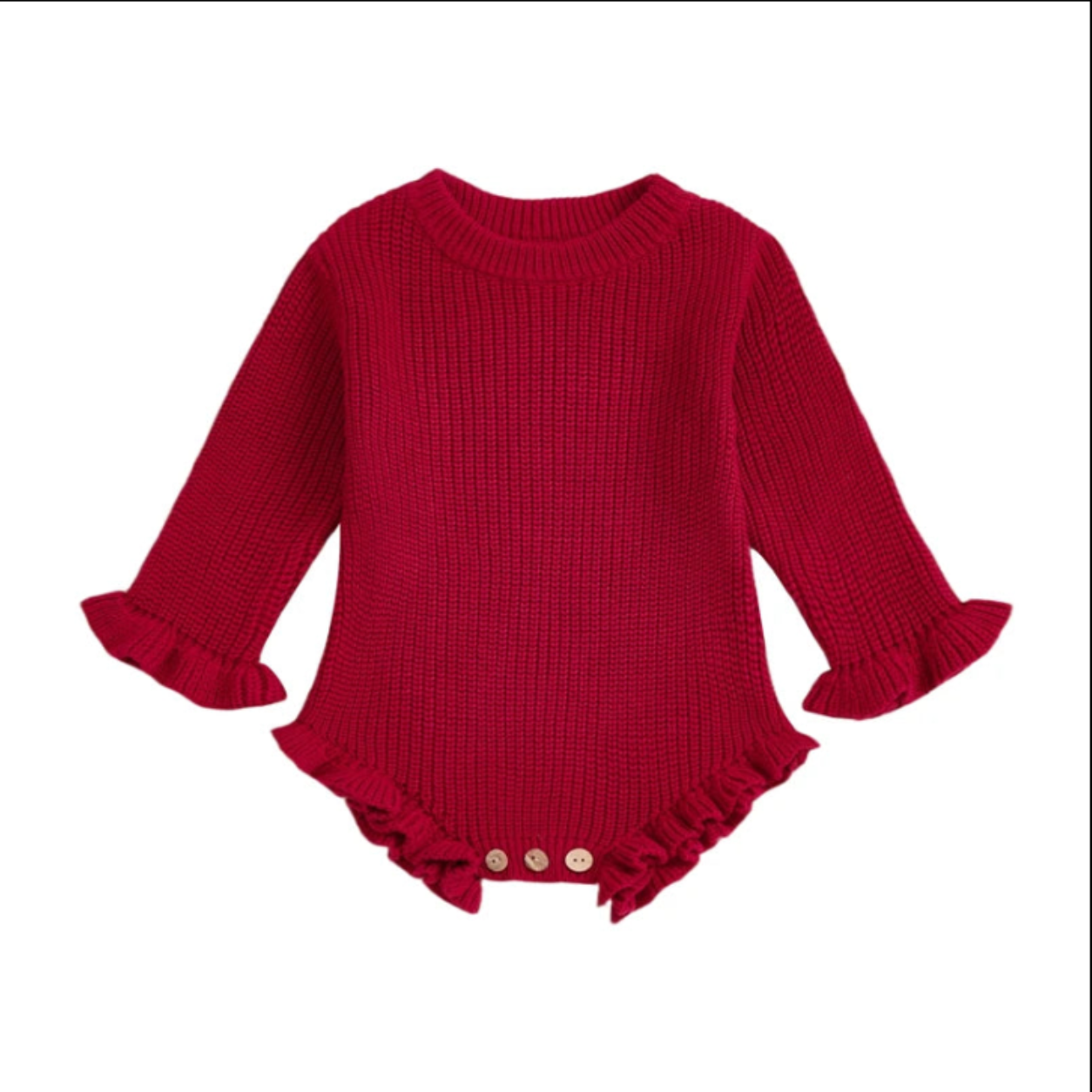 Bodysuits - Autumn - Girl & Boy - 0-12M 🍂 Baby Autumn Knit Cotton Bodysuit
