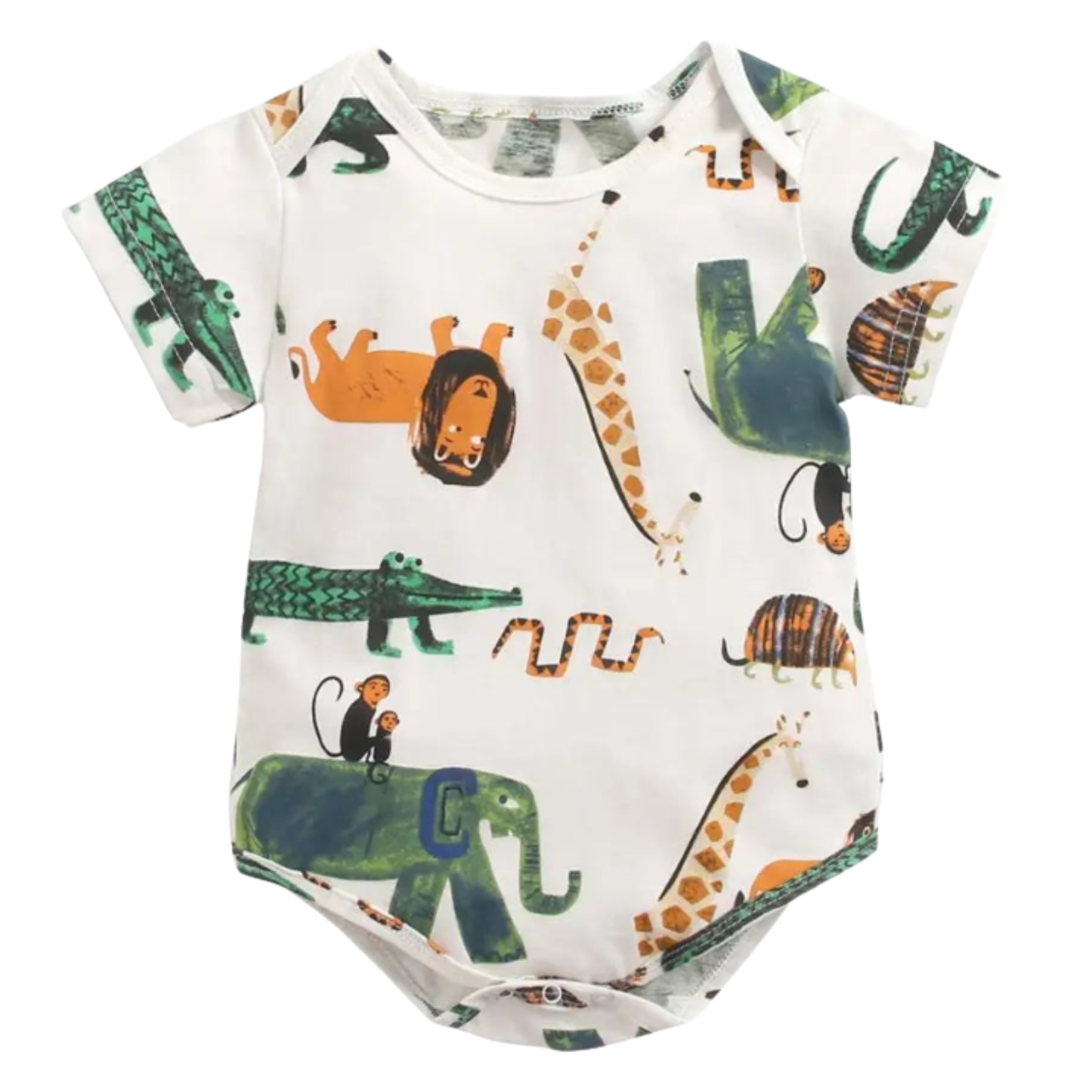 Bodysuits - Summer - Boy - 0 to 3y 👶Gentle Cotton Summer Baby Bodysuit