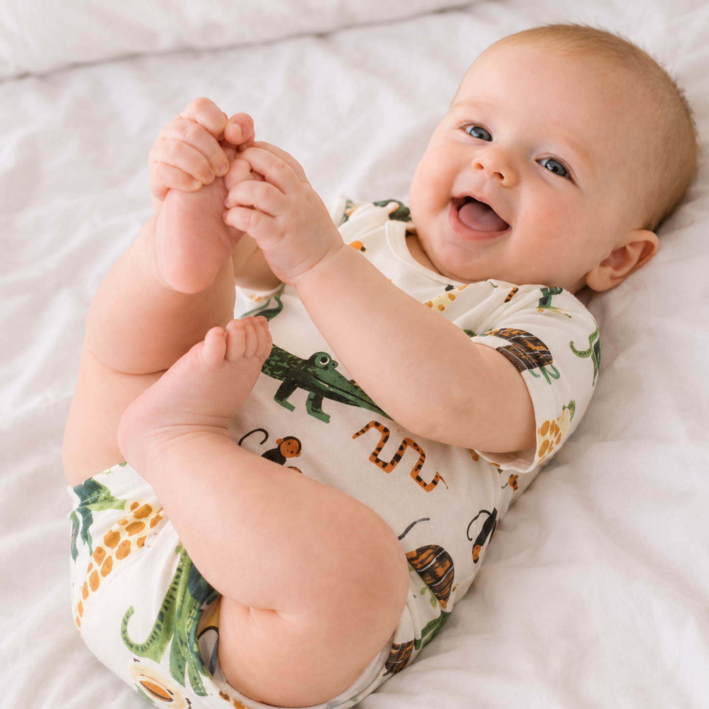 Bodysuits - Summer - Boy - 0 to 3y 👶Gentle Cotton Summer Baby Bodysuit