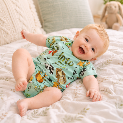 Bodysuits - Summer - Boy - 0 to 3y 👶Gentle Cotton Summer Baby Bodysuit