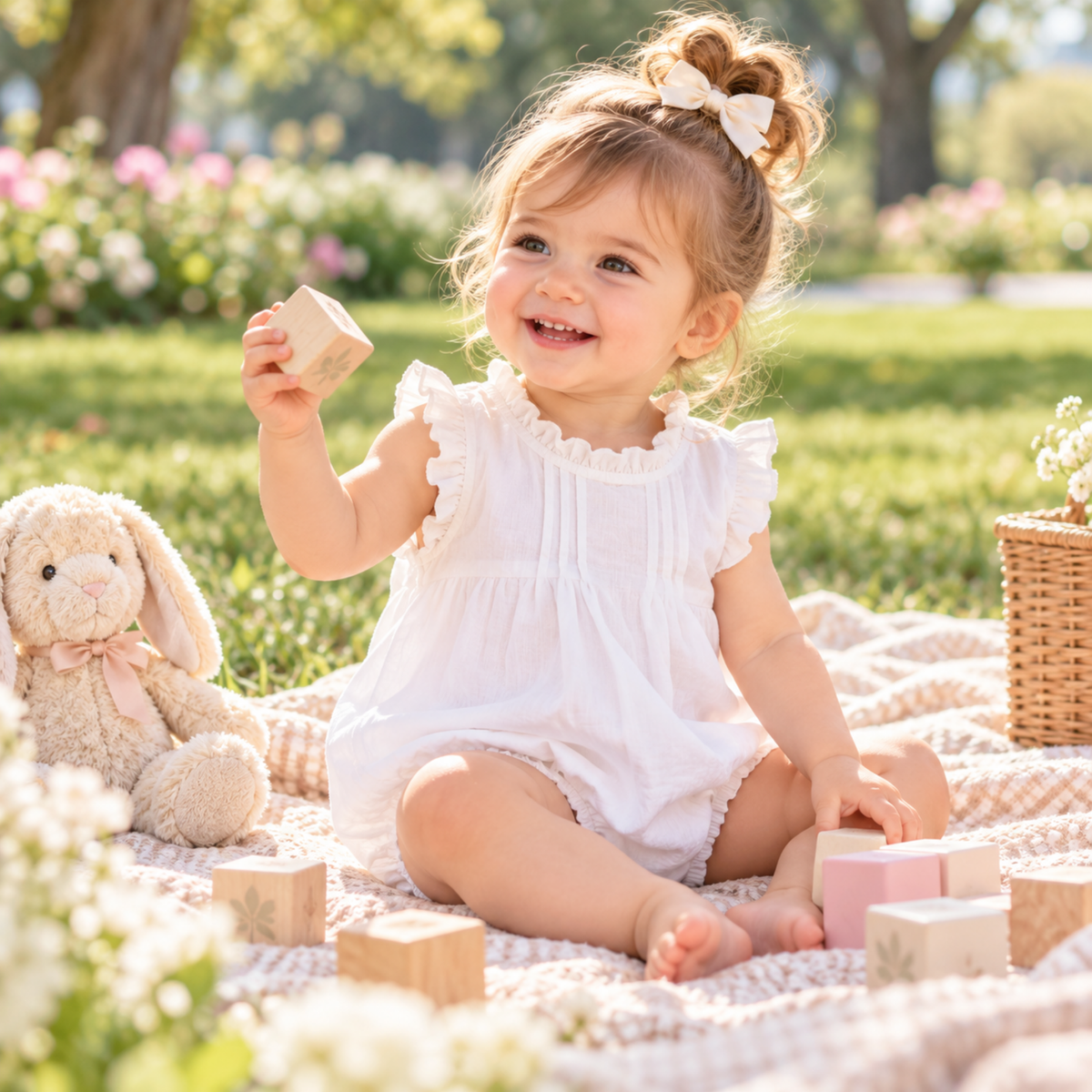 Bodysuits – Summer👗 Girls – 3M–3Y – Solid Cotton Bodysuit