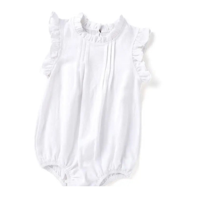 Bodysuits – Summer👗 Girls – 3M–3Y – Solid Cotton Bodysuit