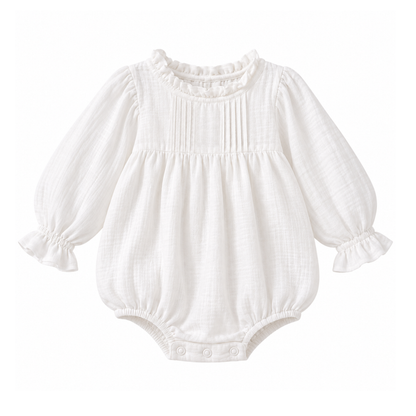 Bodysuits – Summer👗 Girls – 3M–3Y – Solid Cotton Bodysuit
