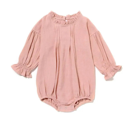 Bodysuits – Summer👗 Girls – 3M–3Y – Solid Cotton Bodysuit