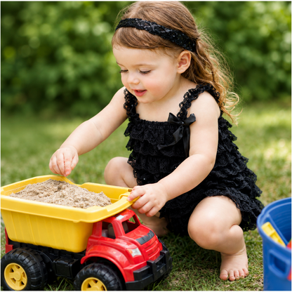 Bodysuits - Summer - Girl - 3m to 3y 👗 Soft Lace Ruffle Bodysuit for Baby Girls