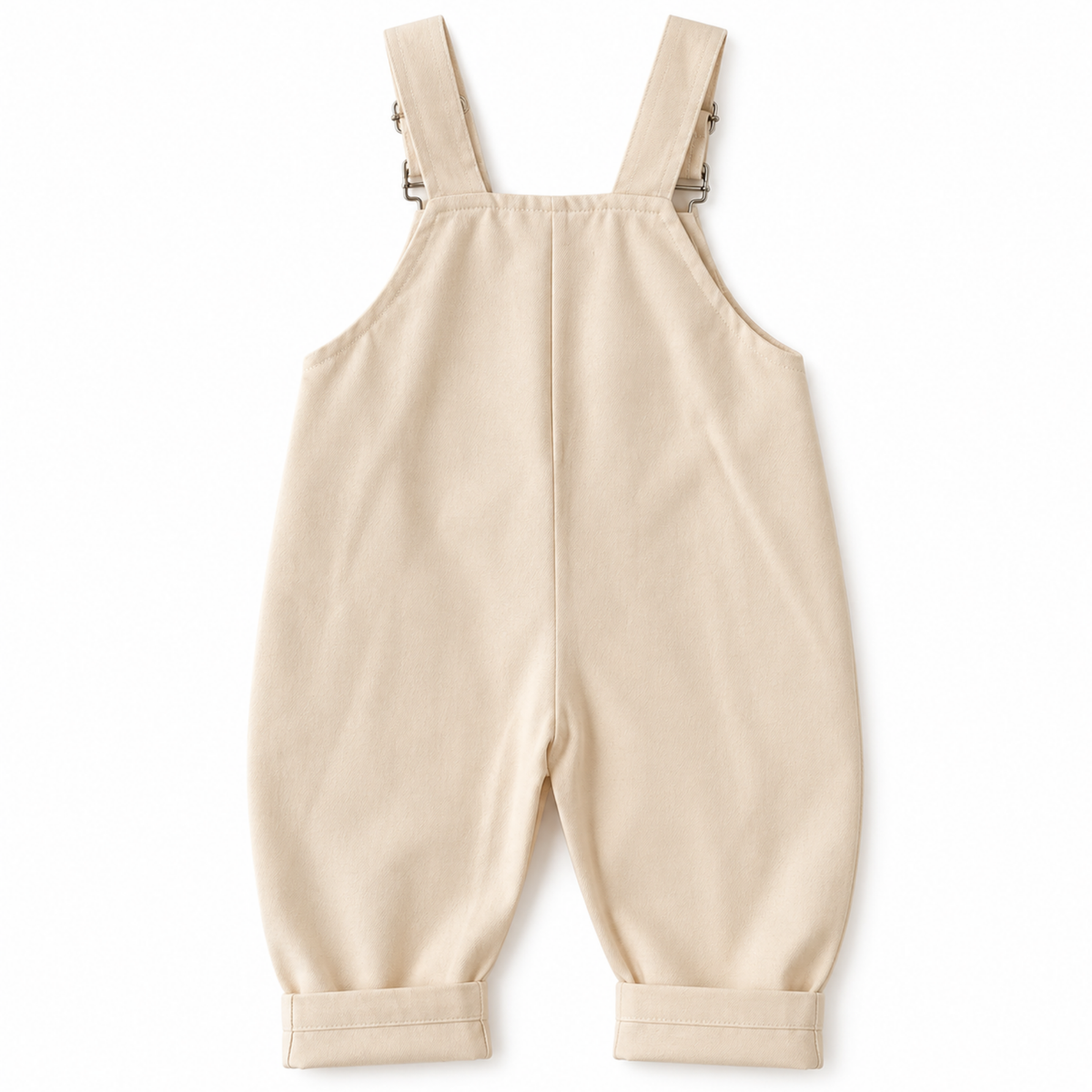 Jumpsuits – Summer – Girls – 6M to 3Y - Floral Embroidered Overalls