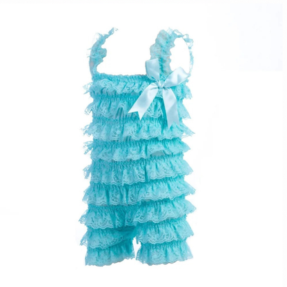 Bodysuits - Summer - Girl - 3m to 3y 👗 Soft Lace Ruffle Bodysuit for Baby Girls