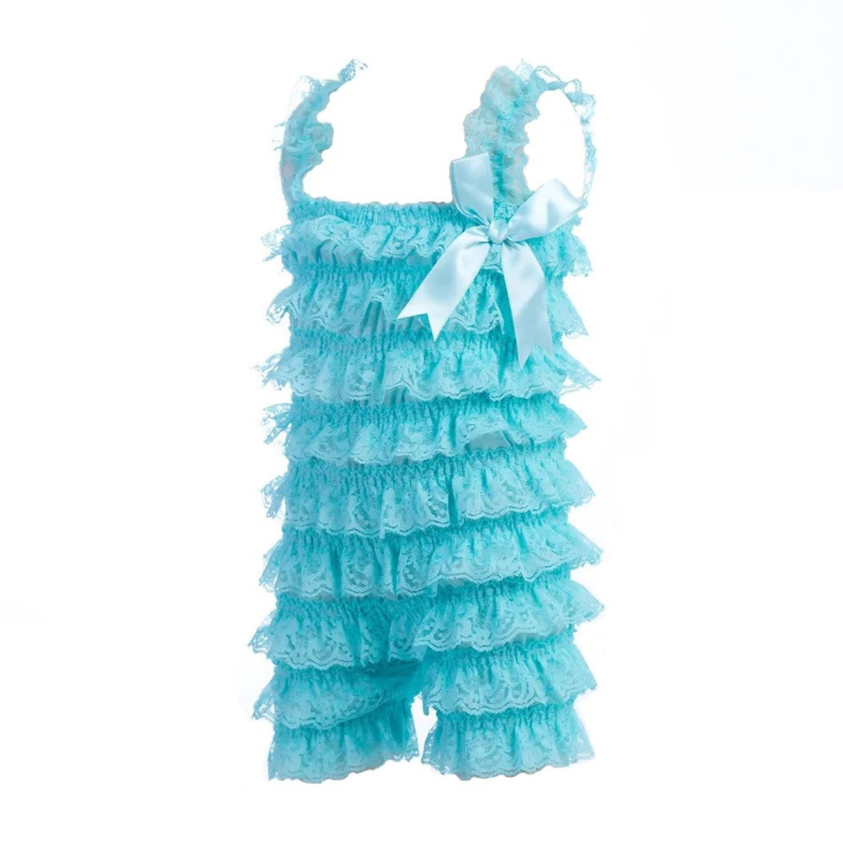 Bodysuits - Summer - Girl - 3m to 3y 👗 Soft Lace Ruffle Bodysuit for Baby Girls Main