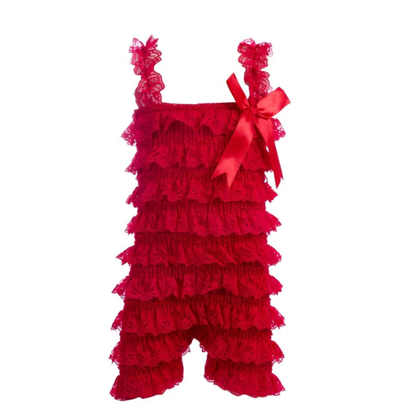 Bodysuits - Summer - Girl - 3m to 3y 👗 Soft Lace Ruffle Bodysuit for Baby Girls