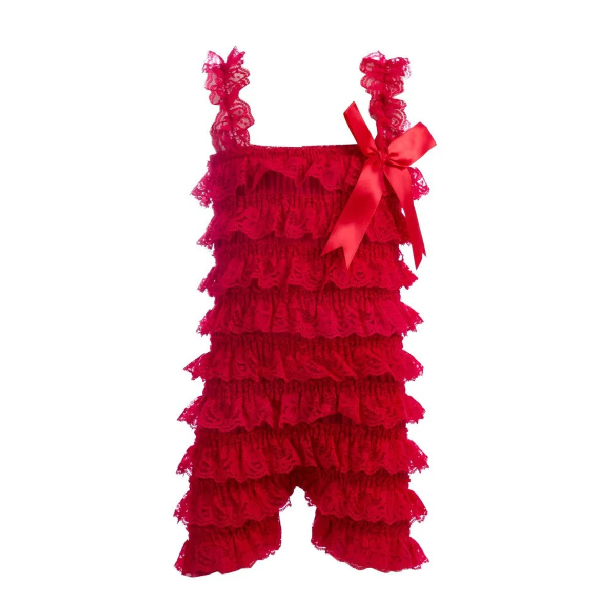 Bodysuits - Summer - Girl - 3m to 3y 👗 Soft Lace Ruffle Bodysuit for Baby Girls Main